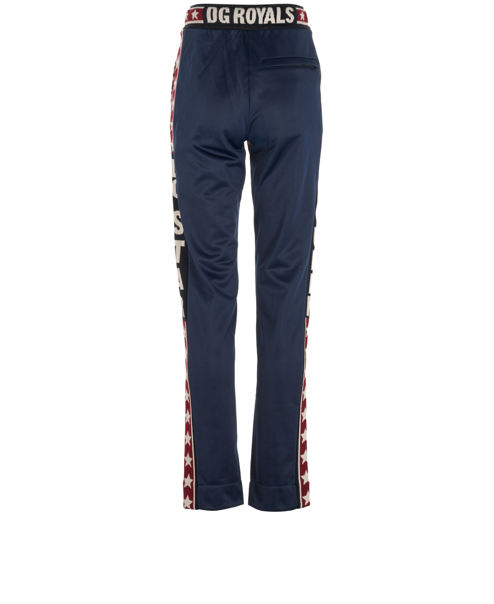 Dolce & Gabbana DG Mania Joggers, &pound;90, Clothing, Navy/Red, Polyester (Polymer), Back view