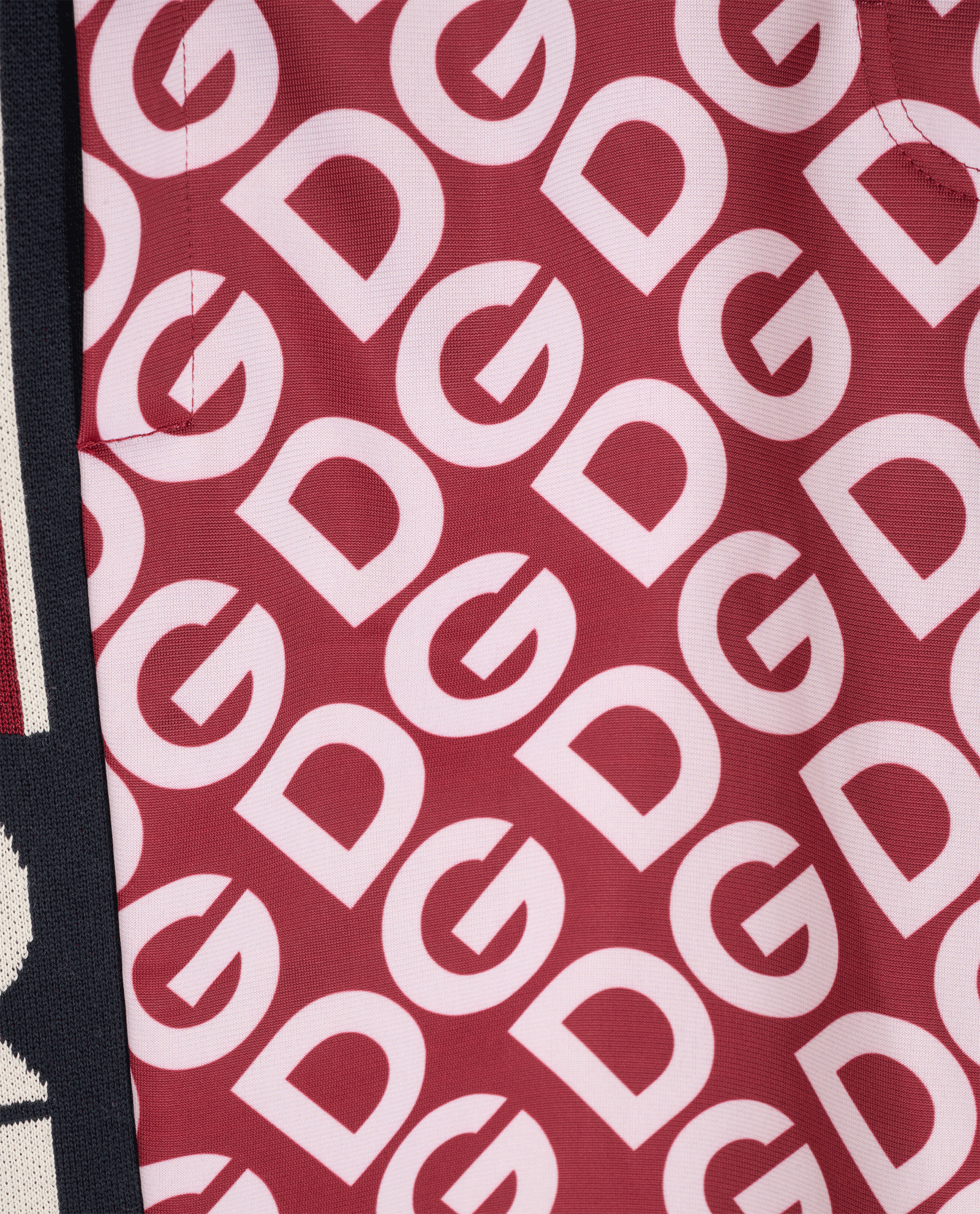 Dolce & Gabbana DG Mania Joggers, &pound;90, Clothing, Navy/Red, Polyester (Polymer), Other view