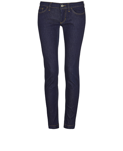 Dolce and Gabbana Denim Low Rise Jeans, front view