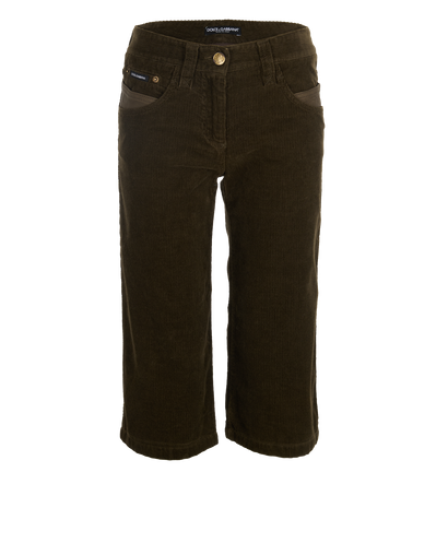 Dolce & Gabbana Three Quarter Trousers, front view