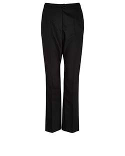 Dries Van Noten Casual Trousers, Wool, Black, UK 10