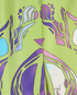 Emilio Pucci Kaleidoscope Print Trousers, &pound;95, Clothing, Blue/Purple, Silk, Other view