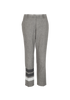 Fendi Straight Leg Trousers, &pound;180, Clothing, Grey, Wool, Front view
