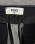 Fendi Straight Leg Trousers, &pound;180, Clothing, Grey, Wool, Other view