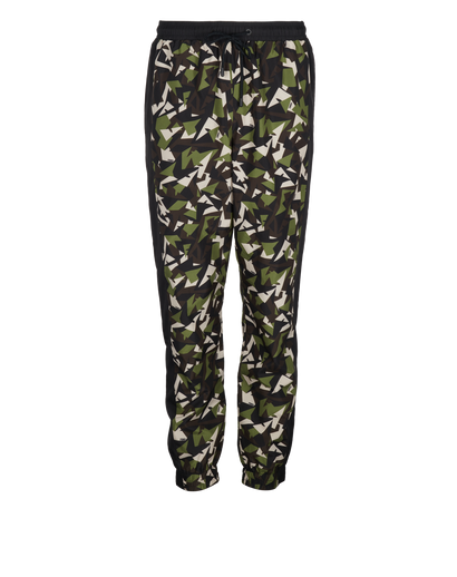 Fendi Camo Nylon Joggers, front view