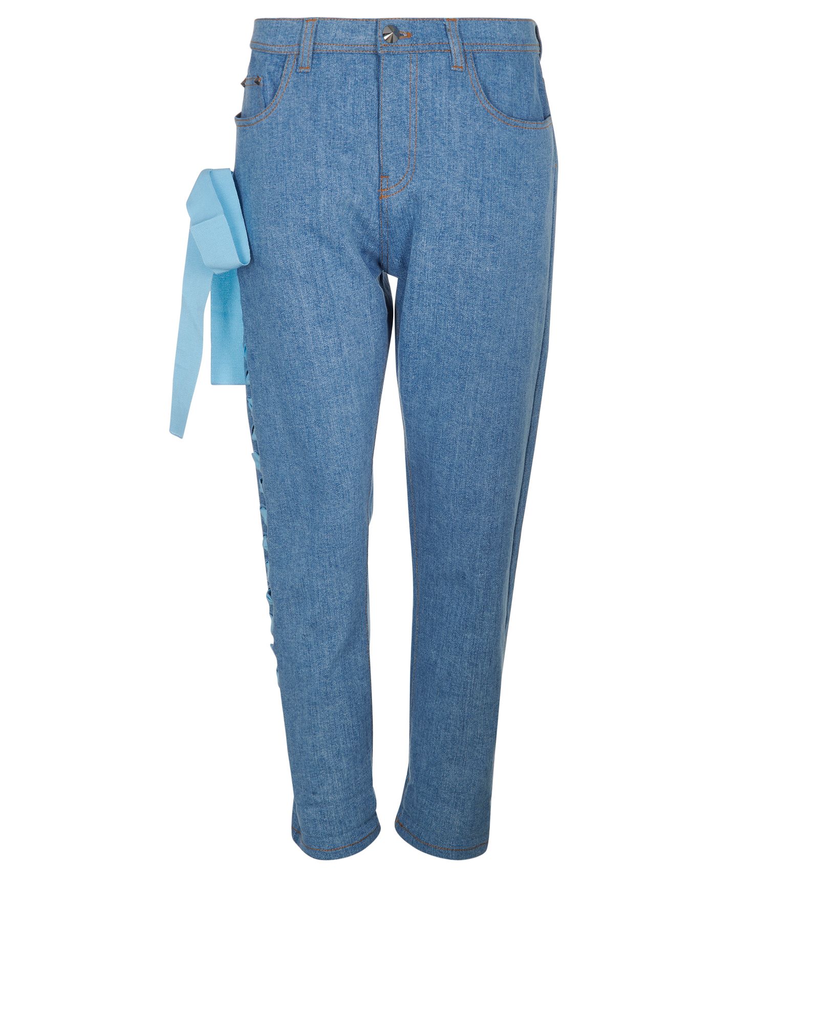 Fendi Ribbon Detail Trousers, Trousers Designer Exchange Buy Sell