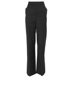 Fendi Crease Trousers, Poly/Wool, Black, UK8, 3*