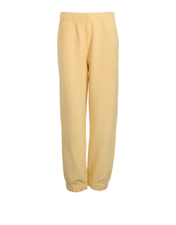 Ganni Software Isoli Elasticated Jogger, Cotton, Yellow, M, 3*