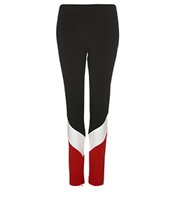 Givenchy Contrast Trousers, viscose, red/white, 10, 3*