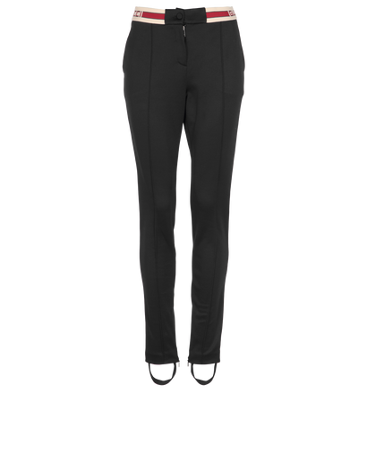 Gucci Logo Elasticated Waistband Trousers, front view