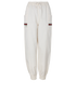 Gucci Logo Patch Joggers, front view