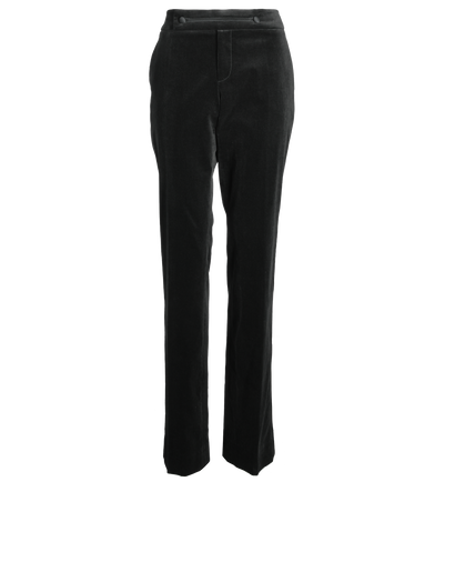 Gucci Vintage Velvet Trousers, front view