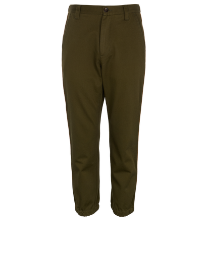 Gucci Side Stripe Trousers, front view