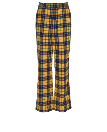 Gucci Tartan Trousers, front view