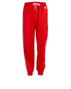 Gucci x Adidas Striped Track Trousers, Poly/Cotton, Red, Sz 2XL, 3*