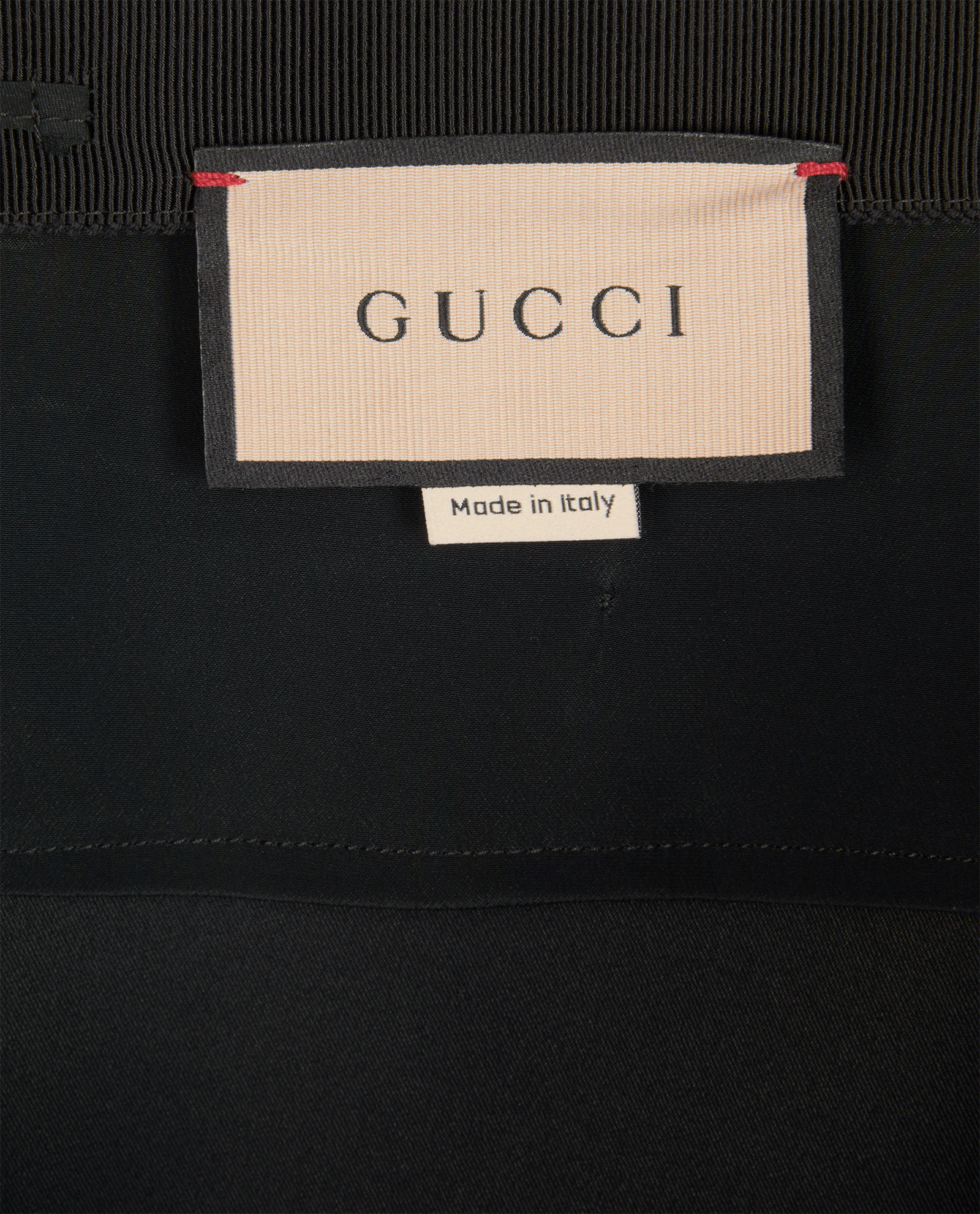 Gucci Zip-Side Stretch Trousers, &pound;110, Clothing, Black, Polyester (Polymer), Other view