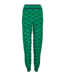 Gucci x Addidas Leggings, Wool, Green, Sz L, 3*