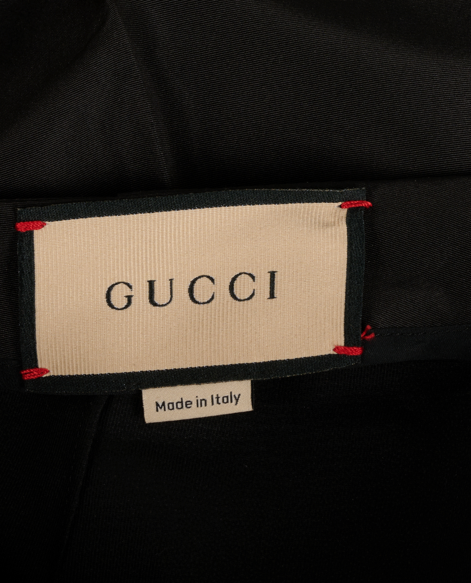 Gucci Buckle-Detail Trousers, &pound;180, Clothing, Black, Silk, Other view