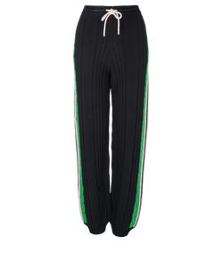 Gucci x Adidas Soft Joggers, Wool, Black/Green, UK12, 3*