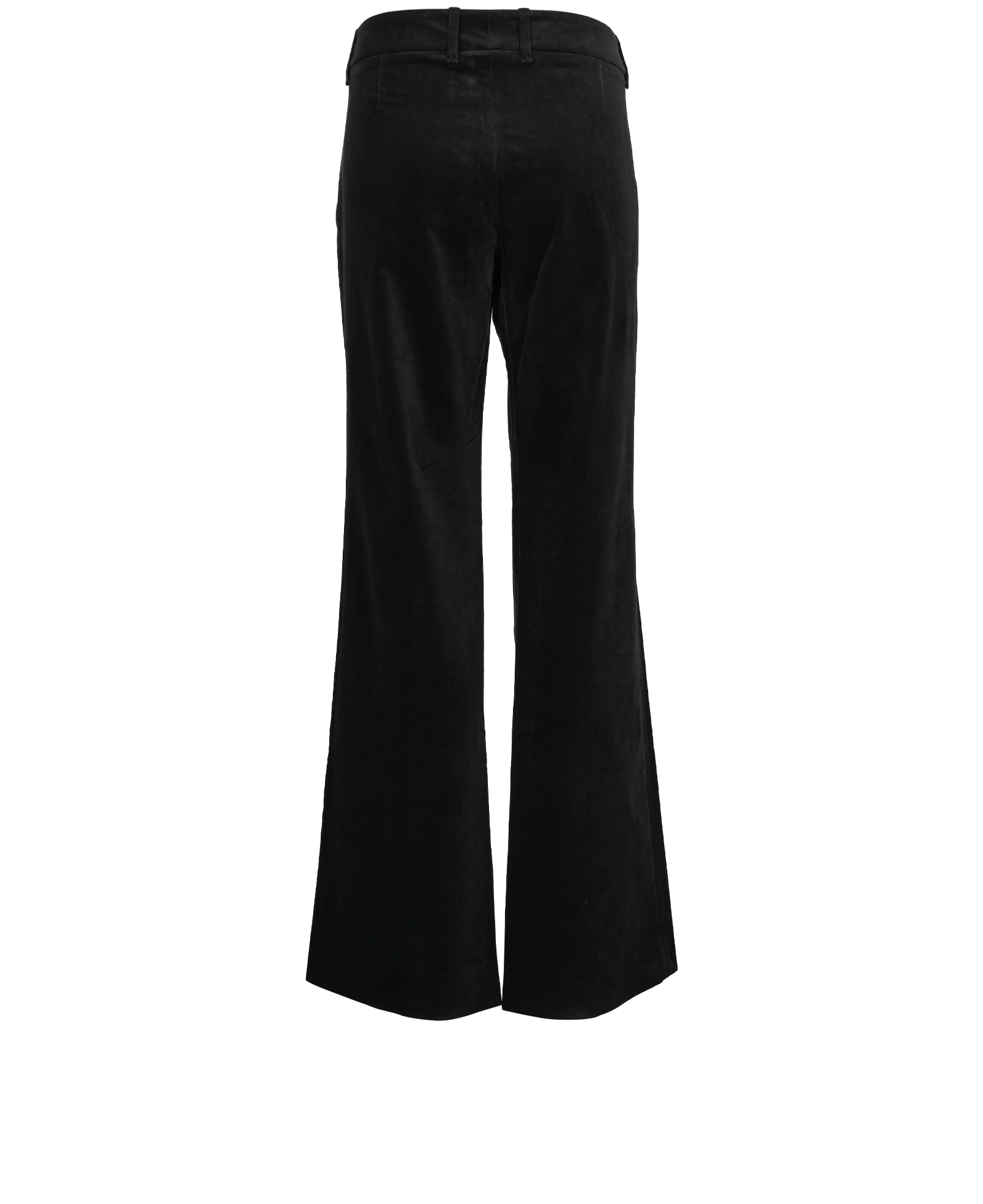 Gucci Velvet Trousers, &pound;80, Clothing, Black, Cotton, Back view