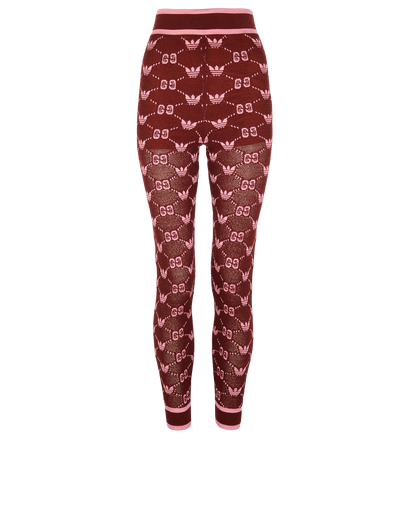 Gucci x Adidas GG Trefoil Joggers, front view