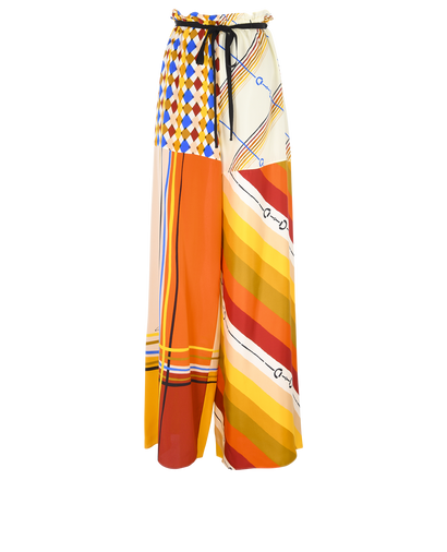 Gucci Heritage Patchwork Trousers, front view