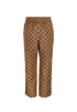 Gucci GG Monogram Trousers, front view