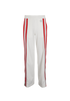 Gucci Side Zip Trousers, &pound;175, Clothing, White, Polyester, Front view