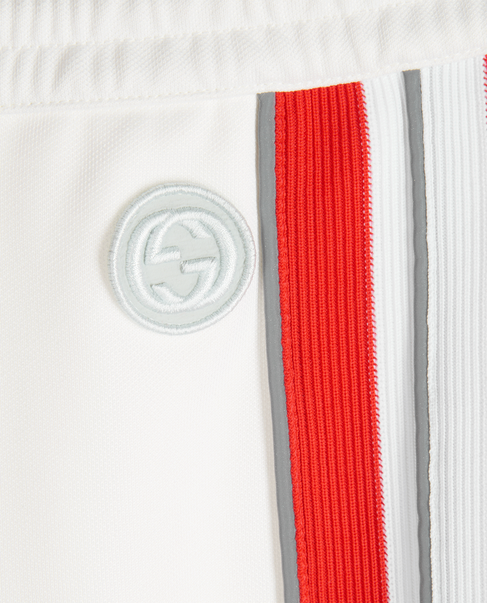 Gucci Side Zip Trousers, &pound;175, Clothing, White, Polyester, Other view