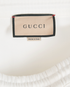 Gucci Side Zip Trousers, &pound;175, Clothing, White, Polyester, Other view