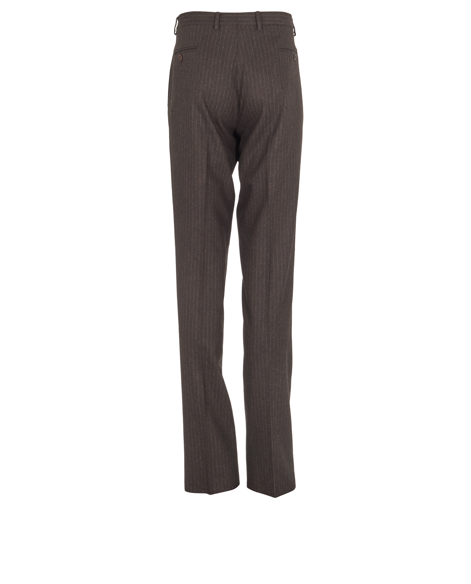 Hermes Striped Trousers, &pound;175, Clothing, Brown, Cashmere/Wool, Back view