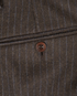 Hermes Striped Trousers, &pound;175, Clothing, Brown, Cashmere/Wool, Other view