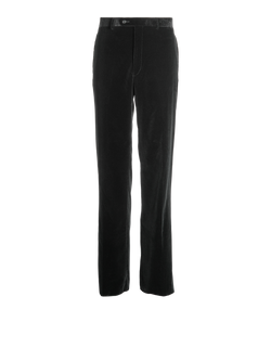 Hermes Straight Leg Trousers, Mens, Cotton, Black, Sz 4XL, 3*