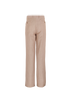 Hermes Striped Trousers, &pound;190, Clothing, Brown, Cotton/Lace (Cotton), Back view