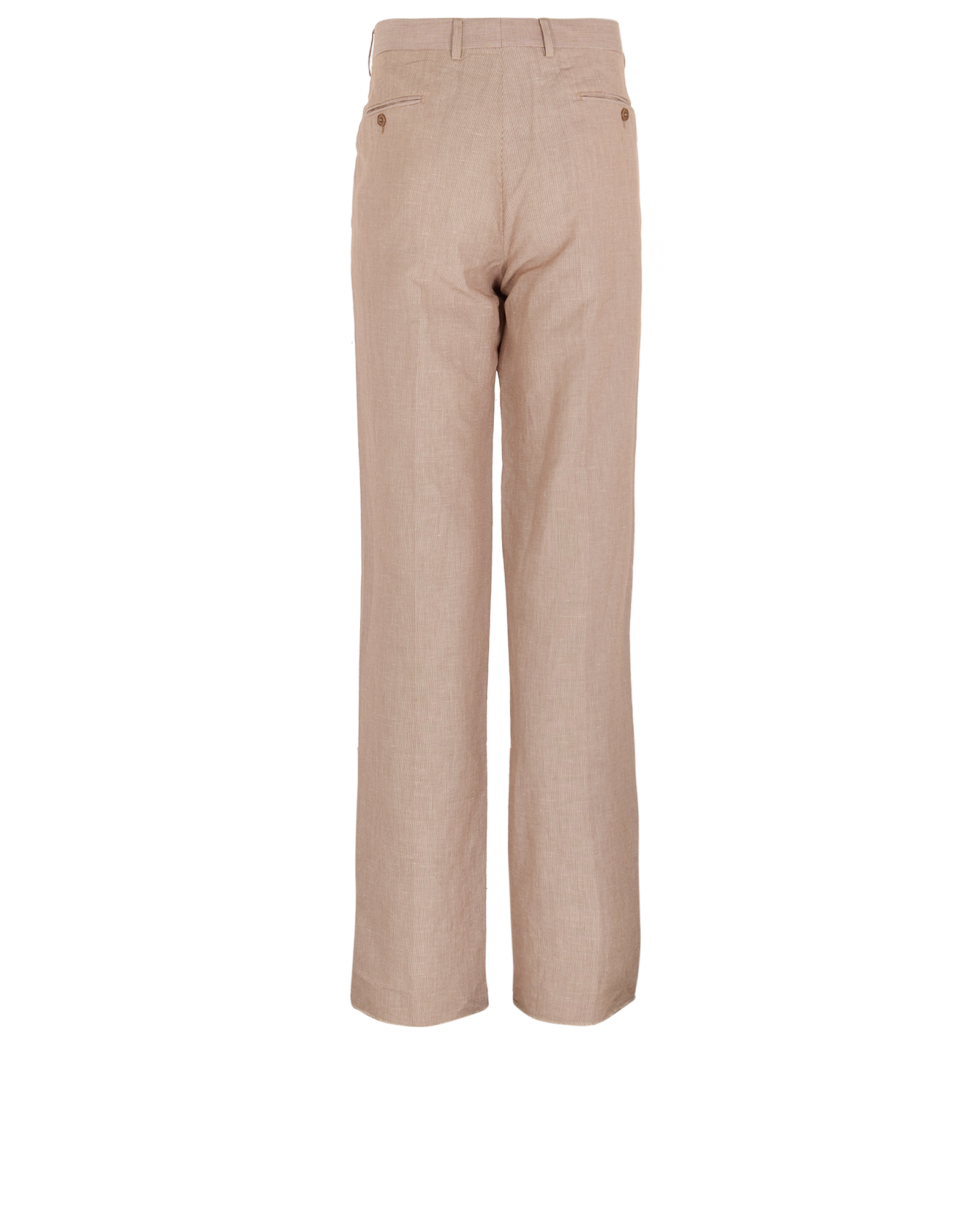 Hermes Striped Trousers, &pound;190, Clothing, Brown, Cotton/Lace (Cotton), Back view