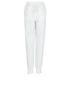 Hermes Zip Detail Joggers, &pound;190, Clothing, White, Cotton, Back view
