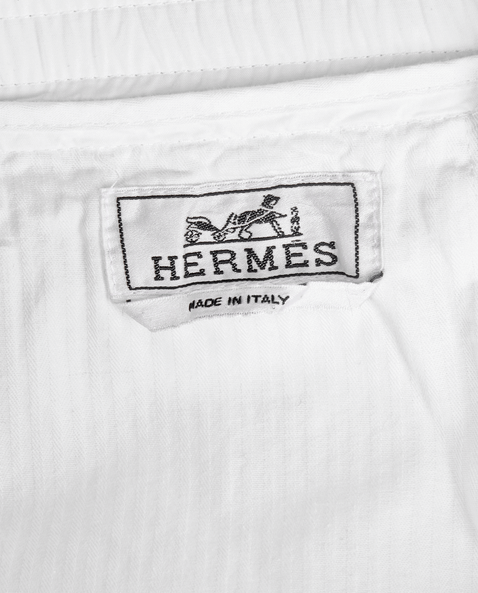 Hermes Zip Detail Joggers, &pound;190, Clothing, White, Cotton, Other view