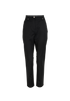 Hermes Straight Leg Trousers, &pound;95, Clothing, Black, Cotton, Front view