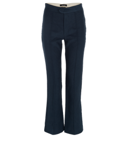 Isabel Marant Trousers, Viscose/Cotton, Navy, UK 6, 3*