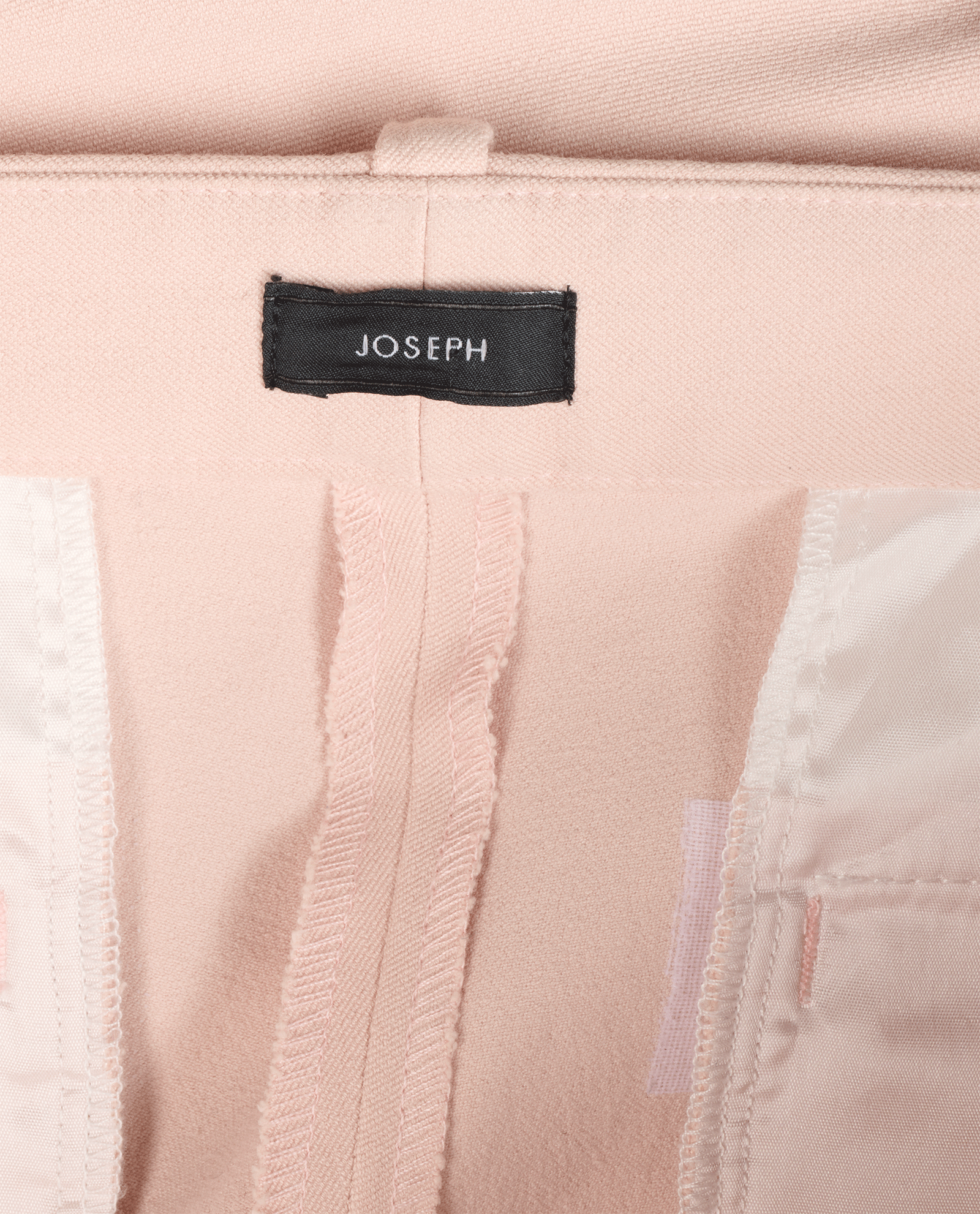 Joseph New Eliston Trousers, &pound;90, Clothing, Pink, Cotton/Viscose, Other view