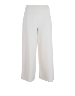 Joseph Knit Stretch Culottes, Viscose, Cream, S, 3*