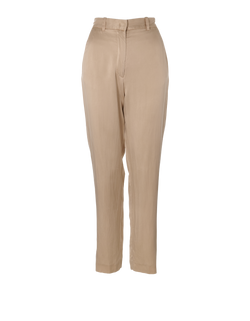 Joseph Electra Trousers, Silk, Beige, UK 8, 3*