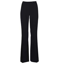 Lanvin Suit Trousers, Wool, Black, UK 6