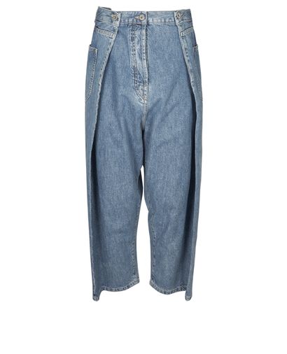 Loewe Cropped Overs Jeans, front view