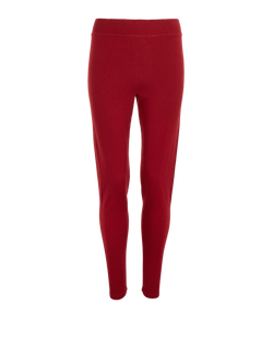 Loro Piana Knit Trousers, Cashmere, Burgundy, UK 10, 2*