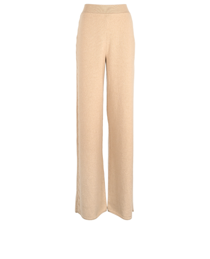 Loro Piana Knit Trousers, £650, Clothing, Beige, Cashmere, Front view