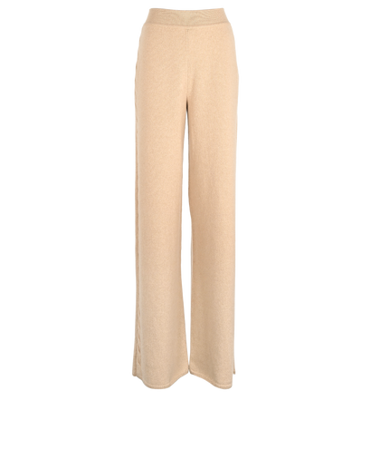 Loro Piana Knit Trousers, £650, Clothing, Beige, Cashmere, Front view