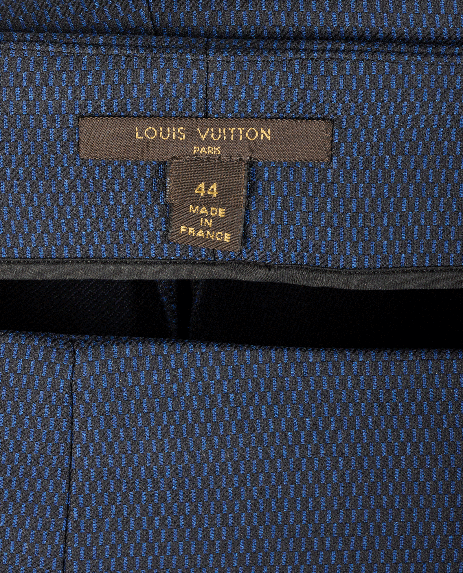 Louis Vuitton Tailored Trousers, &pound;80, Clothing, Navy, Polyester (Polymer), Other view