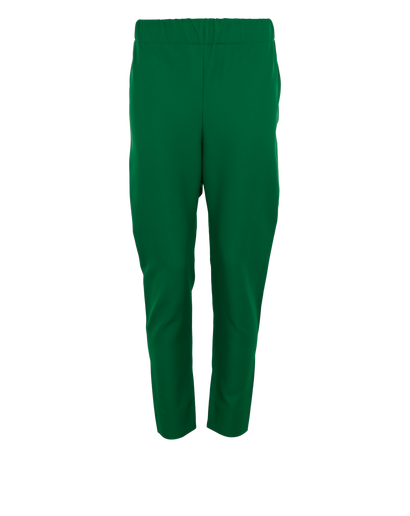 Marni Straight Leg Trouser, &pound;80, Clothing, Green, Polyester, Front view