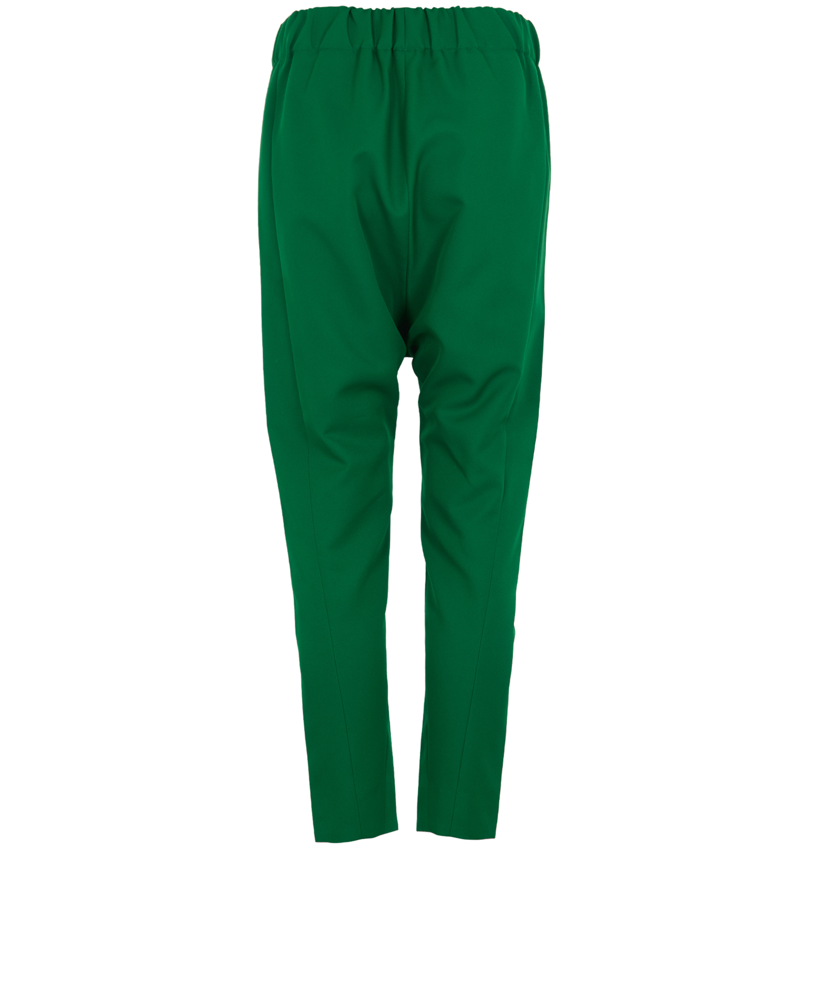 Marni Straight Leg Trouser, &pound;80, Clothing, Green, Polyester, Back view